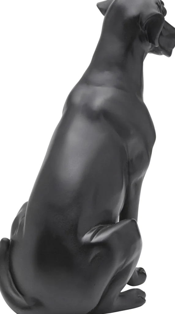 Figurina decorativa Comic Dog nero 40cm - KARE