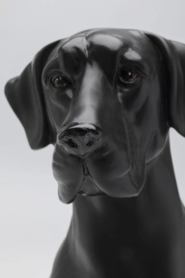 Figurina decorativa Comic Dog nero 40cm - KARE