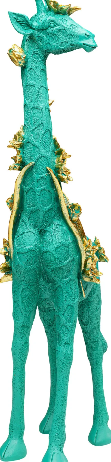 Figurina decorativa Flower Giraffe verde 76cm - KARE