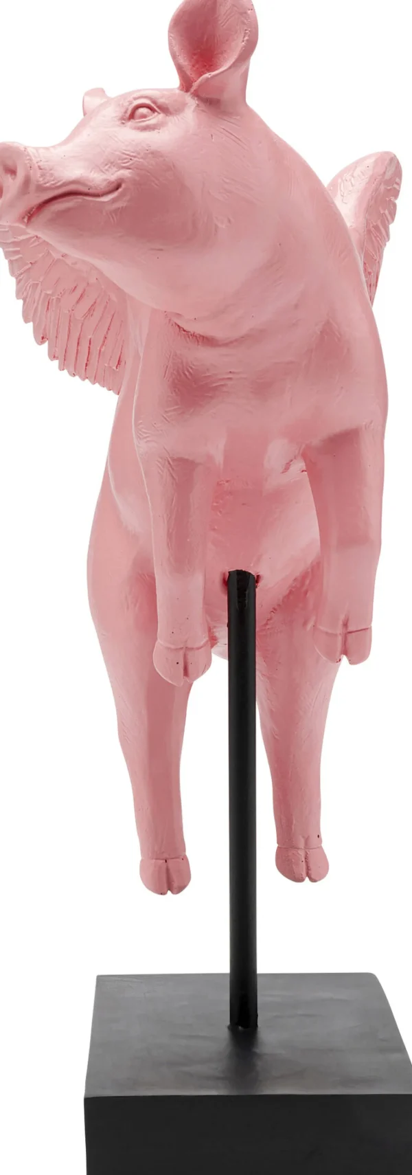 Figurina decorativa Flying Pig rosa 29cm - KARE
