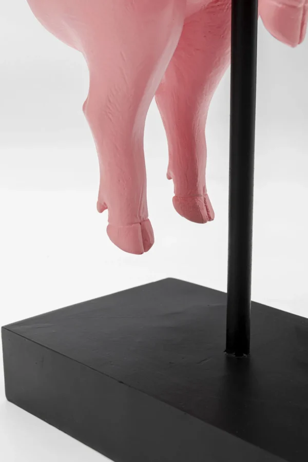 Figurina decorativa Flying Pig rosa 29cm - KARE