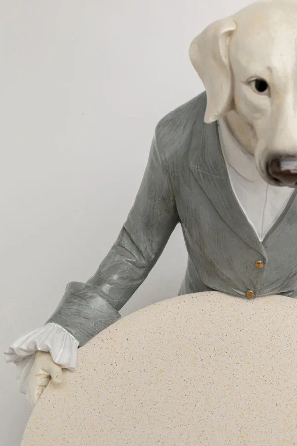 Figurina decorativa Gentleman Dog Tray 29cm - KARE