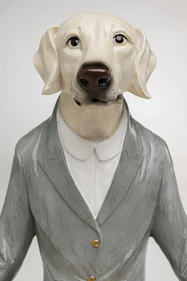 Figurina decorativa Gentleman Dog Tray 29cm - KARE