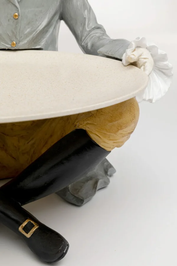 Figurina decorativa Gentleman Dog Tray 29cm - KARE
