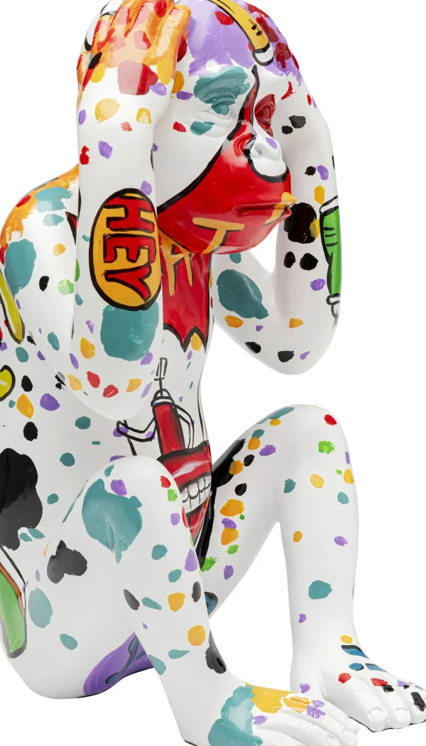 Figurina decorativa Graffiti Monkey 40cm - KARE