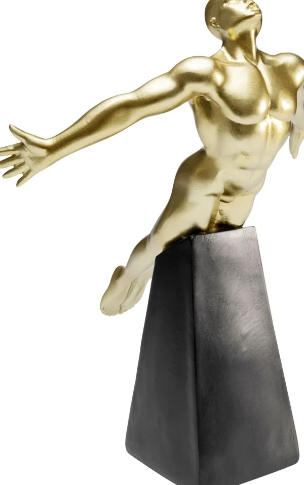 Figurina decorativa Jumper oro 37cm - KARE