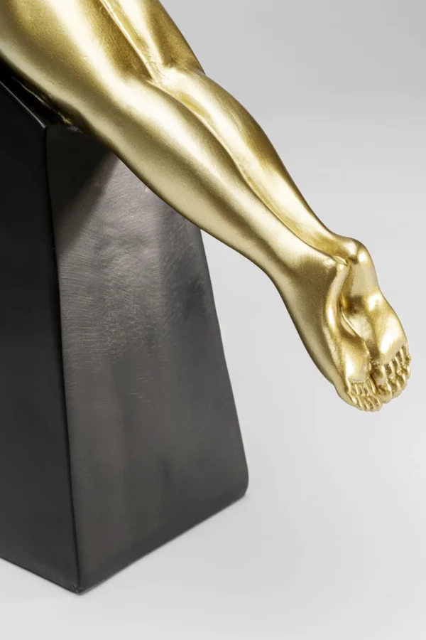 Figurina decorativa Jumper oro 37cm - KARE