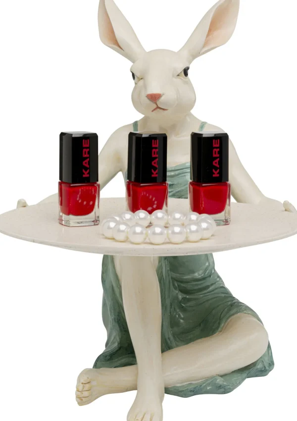 Figurina decorativa Lady Rabbit Tray 29cm - KARE