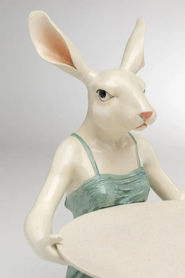 Figurina decorativa Lady Rabbit Tray 29cm - KARE