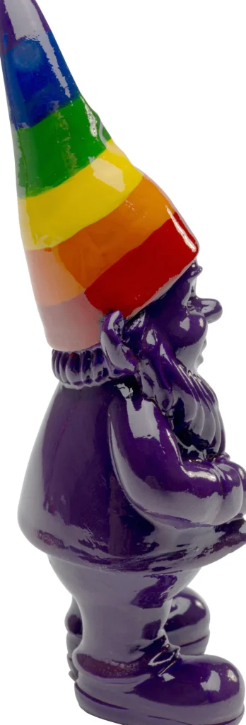 Figurina decorativa Nano Rainbow lilla 11cm - KARE