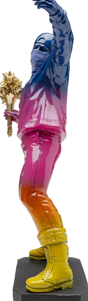 Figurina decorativa Street Art Bouquet Rainbow 41cm - KARE