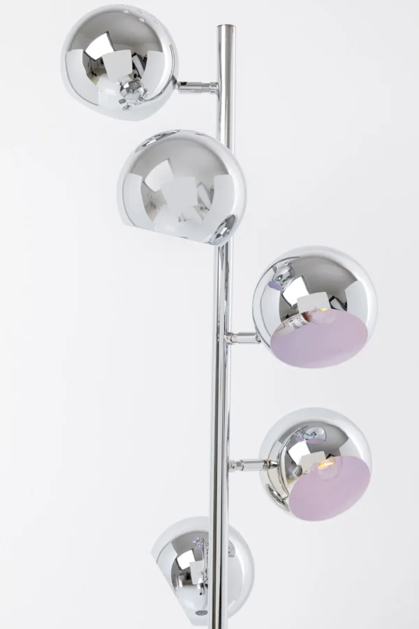 Lampada a Stelo Calotta Cromato 5 - KARE