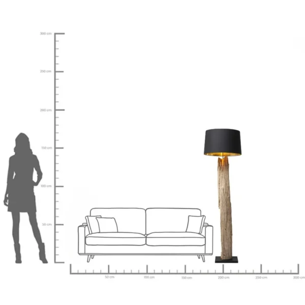 Lampada A Stelo Nature Straight - KARE