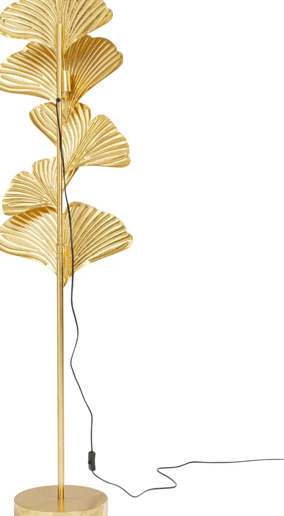 Lampada a stelo Yuva oro 160cm - KARE