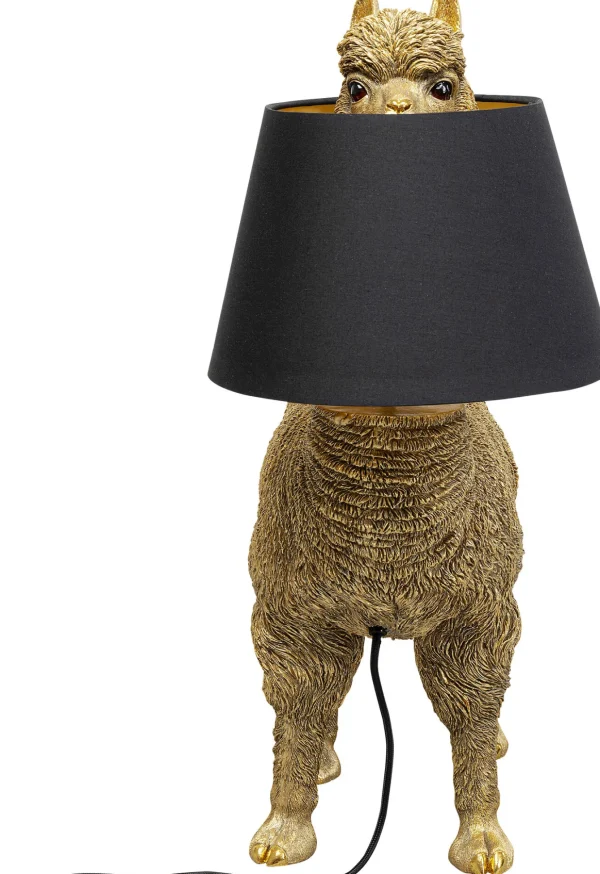 Lampada da tavolo Alpaca oro 59cm - KARE