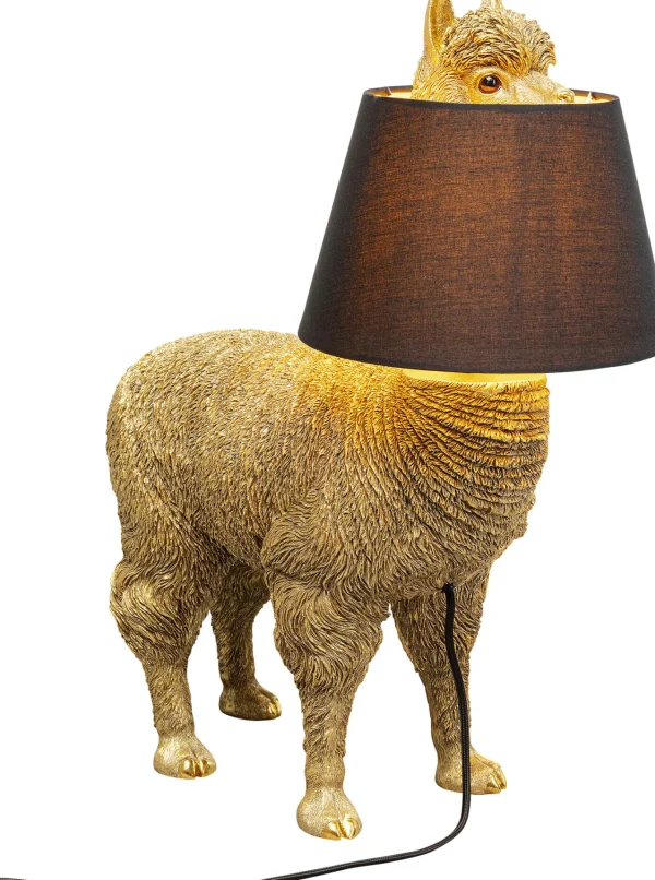 Lampada da tavolo Alpaca oro 59cm - KARE