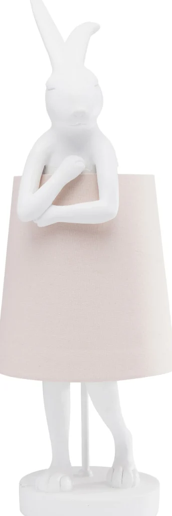 Lampada Da Tavolo Animal Rabbit Bianco 68cm - KARE