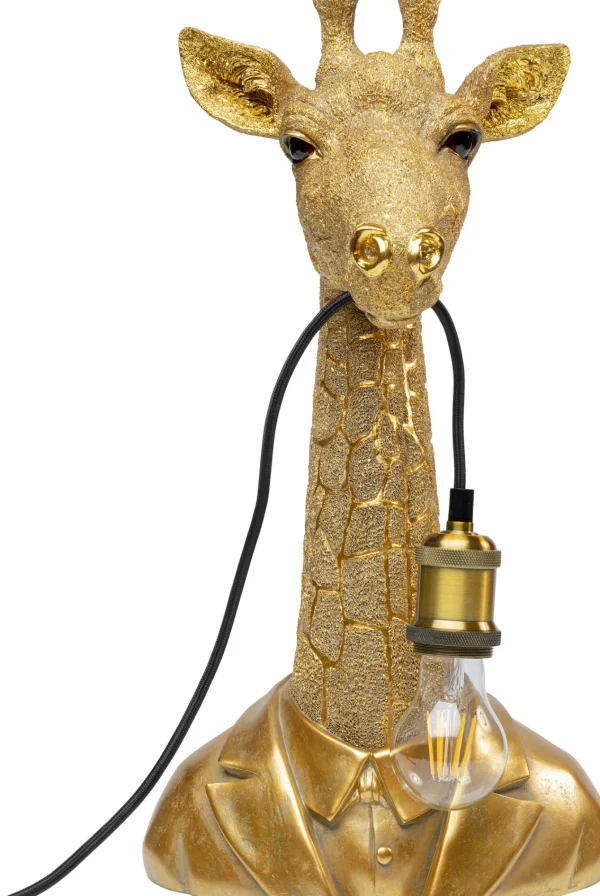 Lampada da tavolo Animal Giraffe oro 50cm - KARE