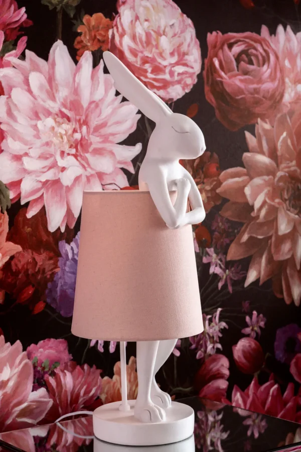 Lampada Da Tavolo Animal Rabbit Bianco 68cm - KARE