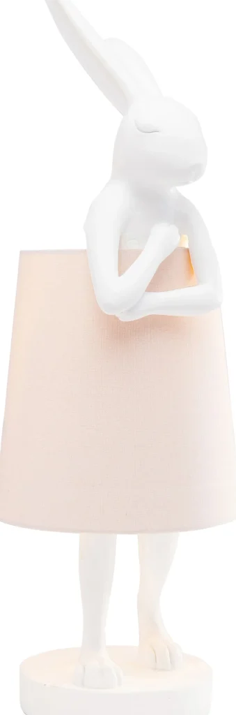 Lampada Da Tavolo Animal Rabbit Bianco 68cm - KARE