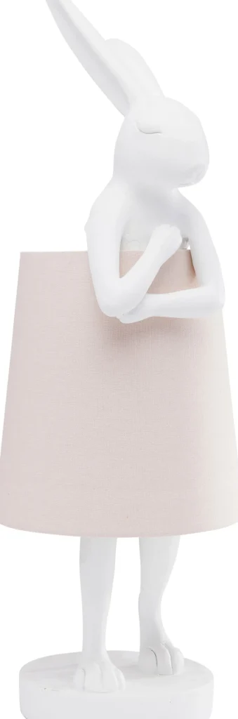Lampada Da Tavolo Animal Rabbit Bianco 68cm - KARE