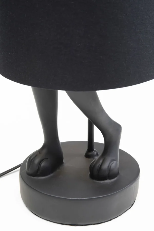 Lampada da tavolo Animal Rabbit nero opaco 68cm - KARE