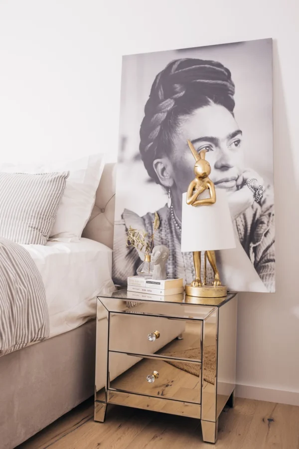 Lampada da tavolo Animal Rabbit oro/bianco68cm - KARE
