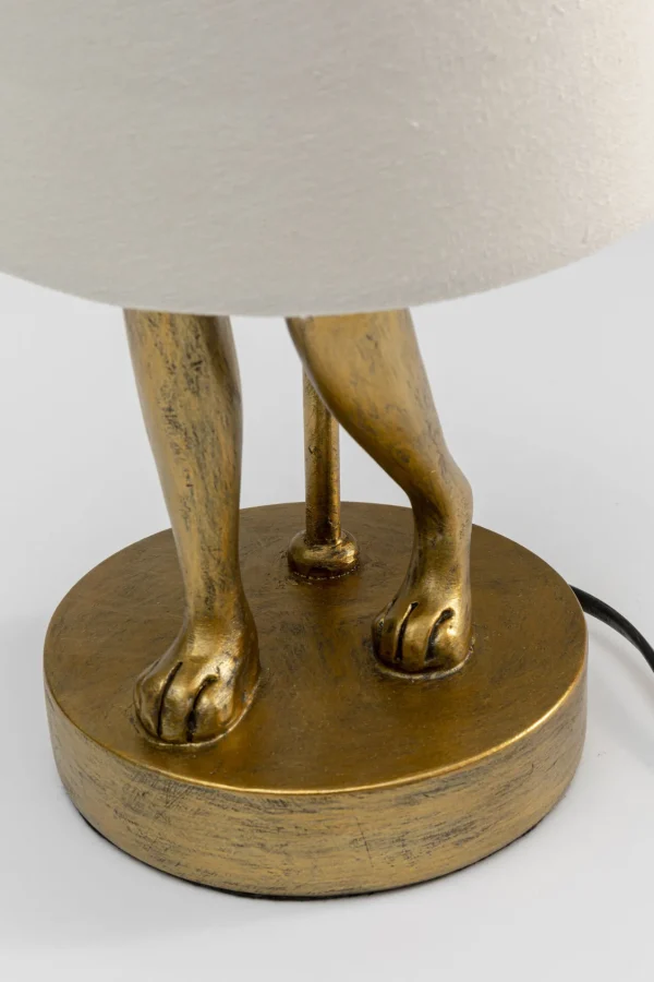 Lampada da tavolo Animal Rabbit oro/bianco 50cm - KARE