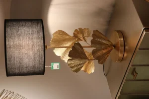 Lampada da tavolo Flores oro 62cm - KARE