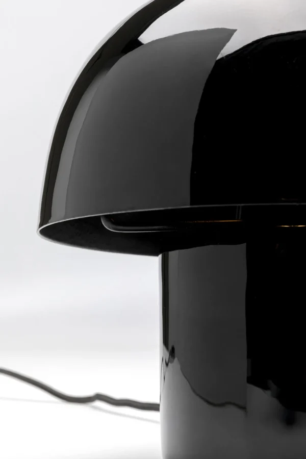 Lampada da tavolo Mushroom nero 20cm - KARE