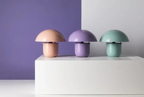 Lampada da tavolo Mushroom lilla 27cm - KARE