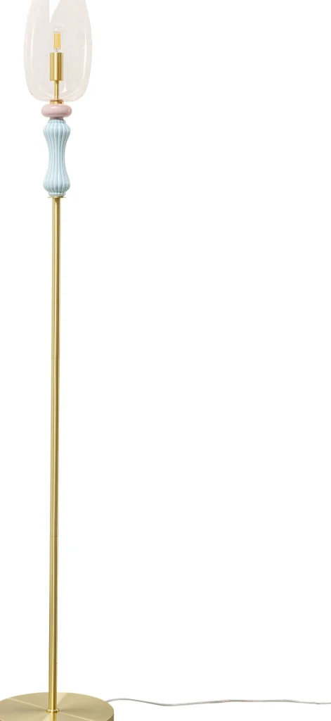 Lampada da terra Allegra Gold 165cm - KARE