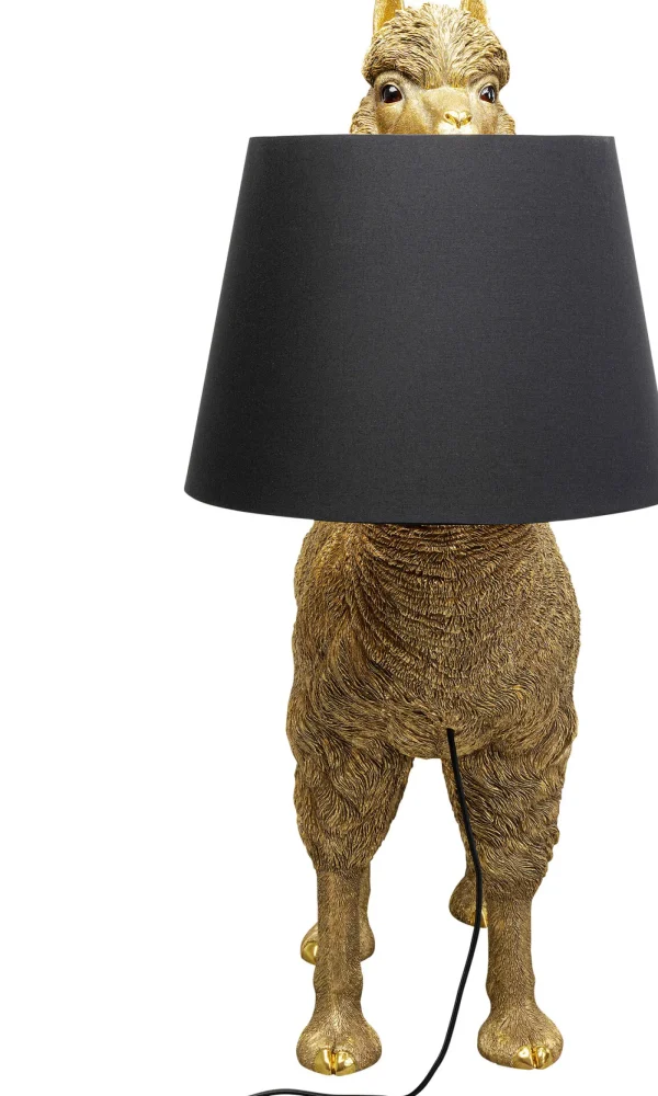 Lampada da terra Alpaca oro 108cm - KARE