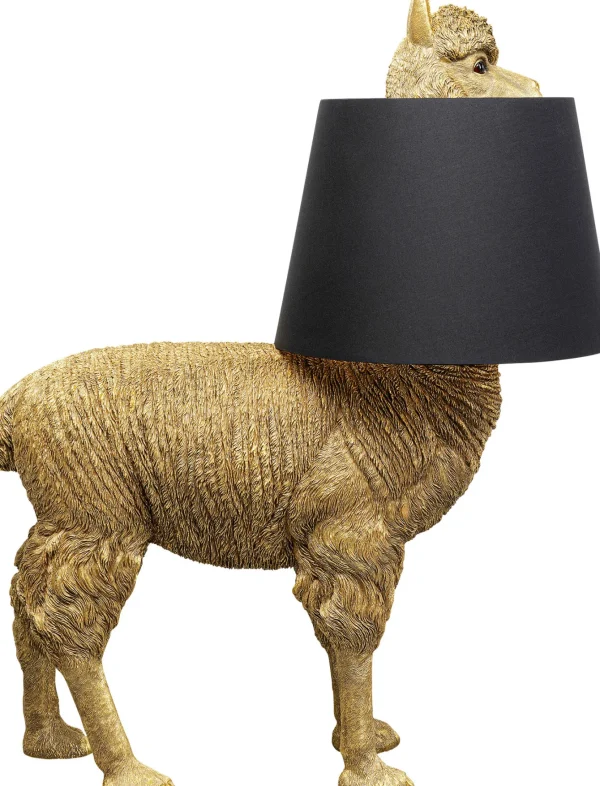 Lampada da terra Alpaca oro 108cm - KARE