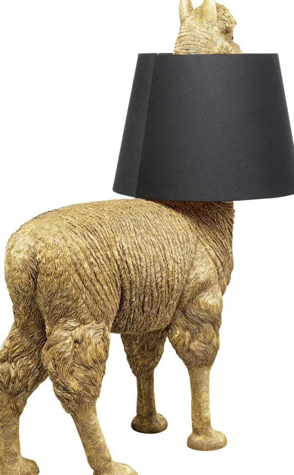 Lampada da terra Alpaca oro 108cm - KARE