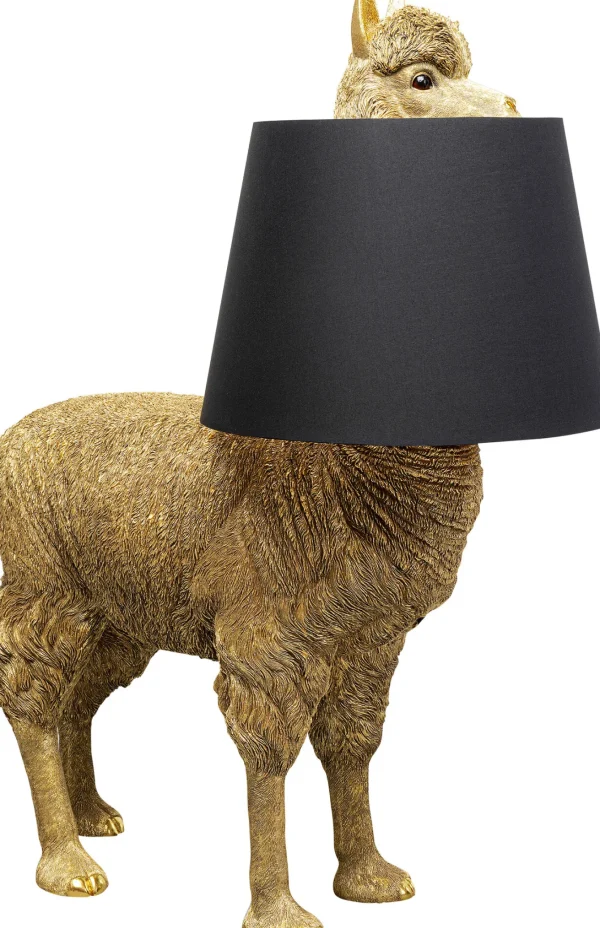 Lampada da terra Alpaca oro 108cm - KARE