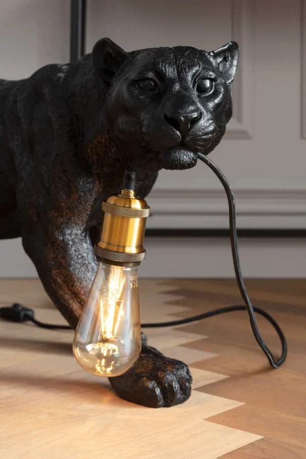 Lampada da terra Animal Bagheera 40cm - KARE