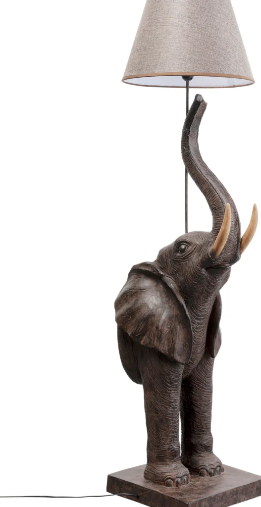 Lampada da terra Animale Elefante 154cm - KARE