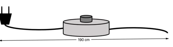 LAMPADA DA TERRA APOLLON Ø28CM - KARE
