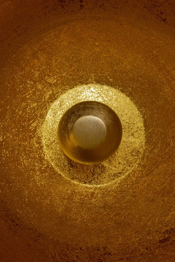 Lampada da terra Apollon Smooth oro Ø50cm - KARE