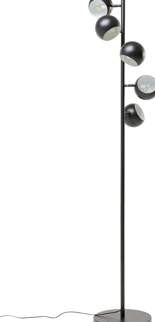 Lampada da terra Calotta nero 5er 180cm - KARE