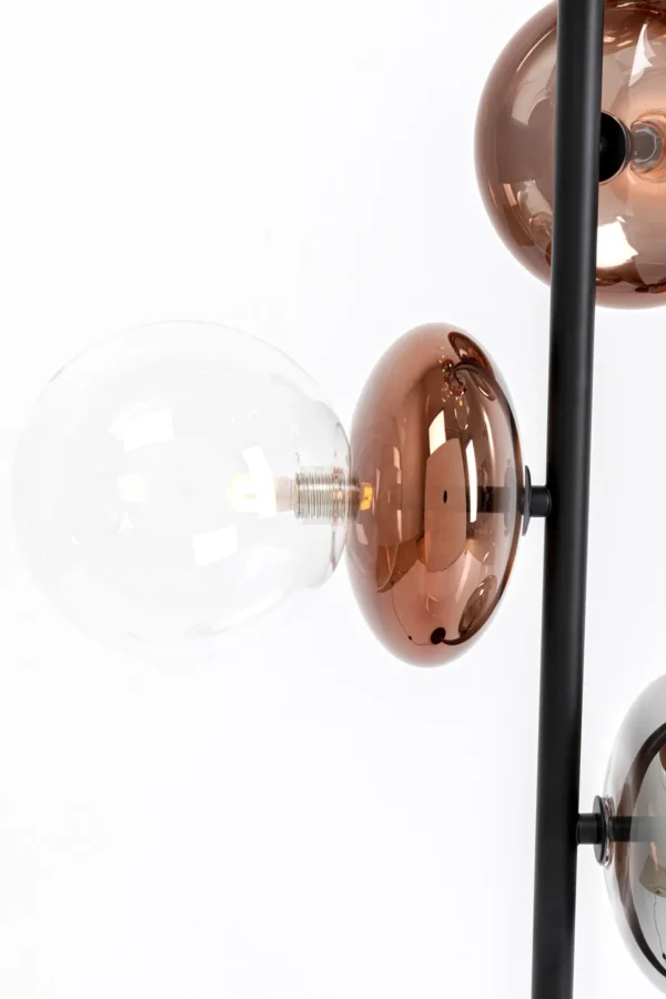 lampada da terra Double Bubble rame 165cm - KARE