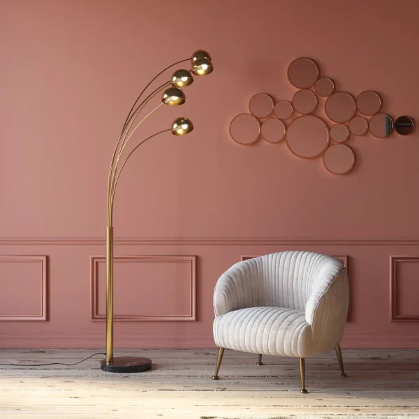 LAMPADA DA TERRA FIVE FINGERS OTTONE - KARE