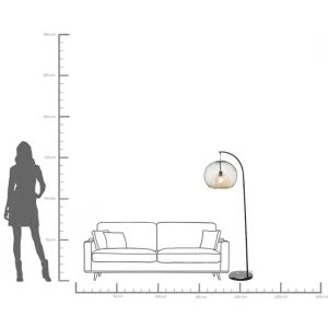 Lampada da terra Grato 156cm - KARE