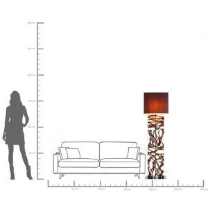 LAMPADA DA TERRA LAMP NATURE WAVE - KARE