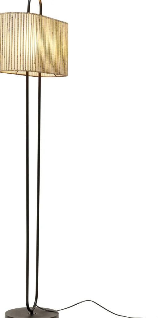 Lampada da terra Philadelphia nero 152cm - KARE