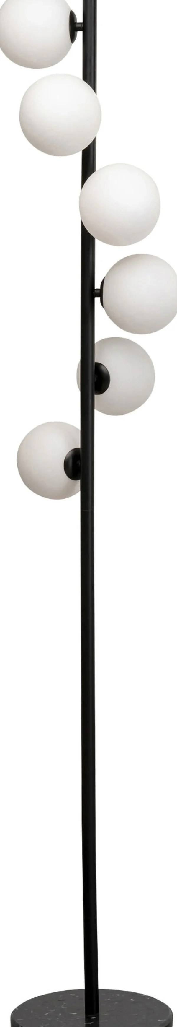 Lampada da terra Scala Balls nero 160cm - KARE