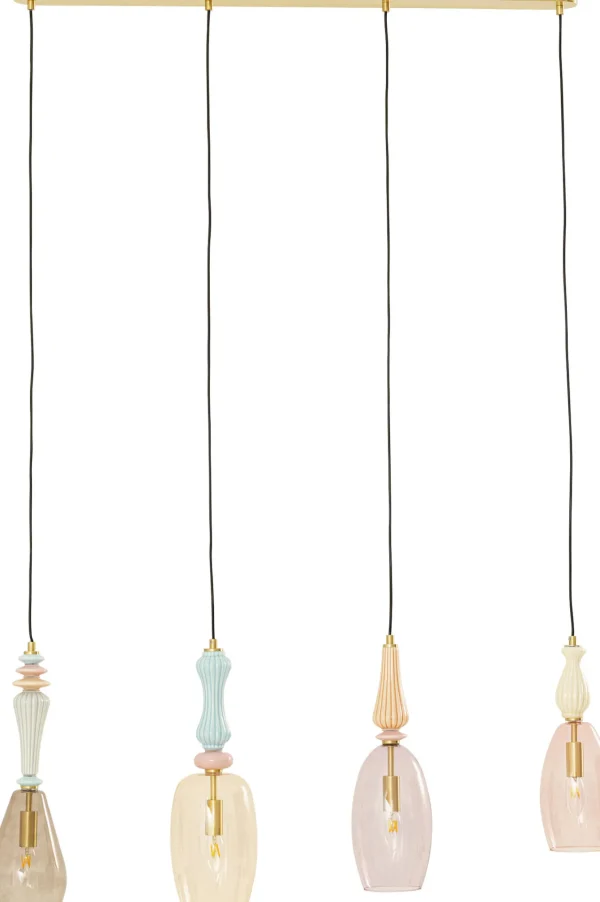 Lampadario Allegra oro 109cm - KARE