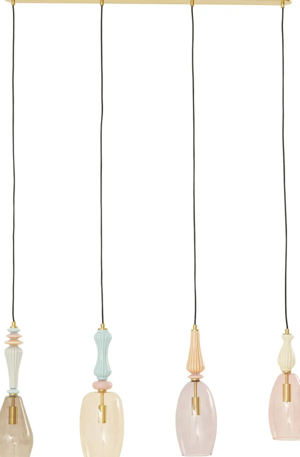 Lampadario Allegra oro 109cm - KARE