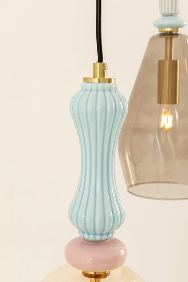 Lampadario Allegra oro Ø45cm - KARE